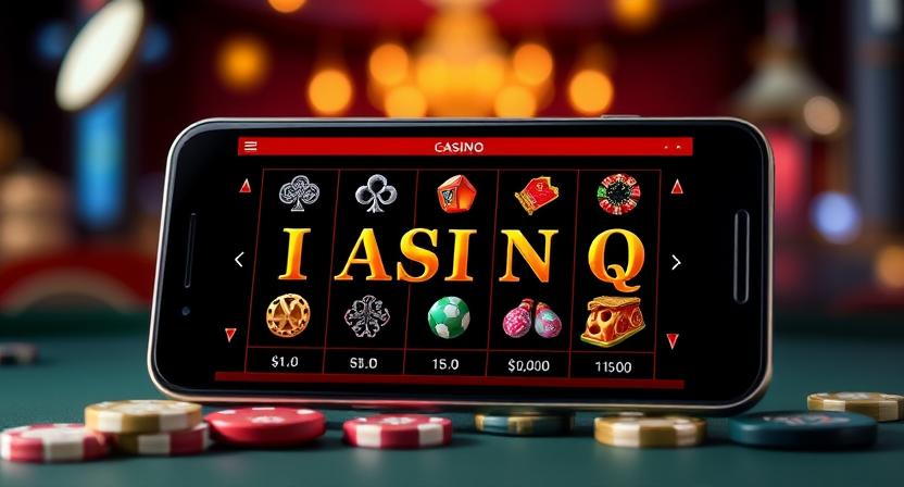 1971TK mobile casino app interface